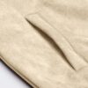 Campus Sutra Men's Front Zipper Jacket With Fleece For Casual Wear | Long Sleeve | High Neck | Zipper Closure | Suede Jacket Crafted With Comfort Fit For Everyday Wear