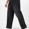 Urbano Fashion Men's Loose Baggy Fit Cut and Sew Panelled Jeans Non-Stretchable
