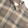 THE BEAR HOUSE Men's Brown Checked Relaxed Fit Cotton Casual Shirt
